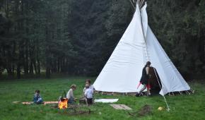 Podzimní indiánské táboření 2011